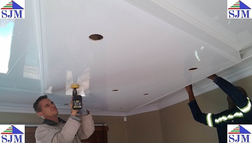 Drilling holes for lamps